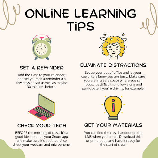 Online Learning Tips