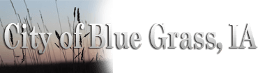 City of Blue Grass logo