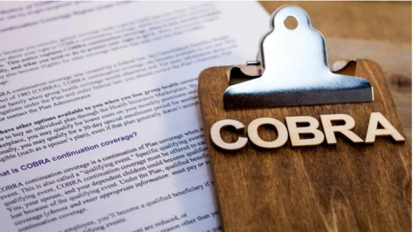 COBRA Coverage clipboard