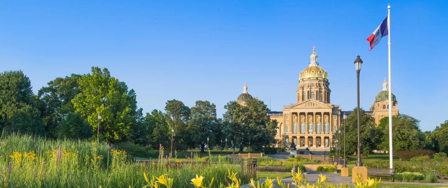 Iowa State Capitol West Terrace