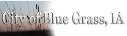 City of Blue Grass Logo